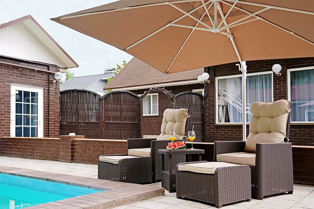 Комплект уличной мебели MANCHESTER OTTO SET 2 венге