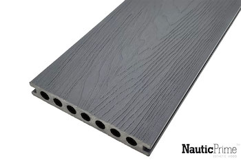 Террасная доска NauticPrime Co-Extrusion, 148*22, серый